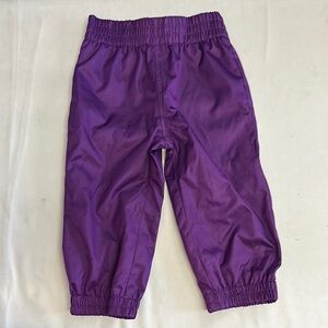 Gusti Purple rain pants with Elastic Waistband and cuffs